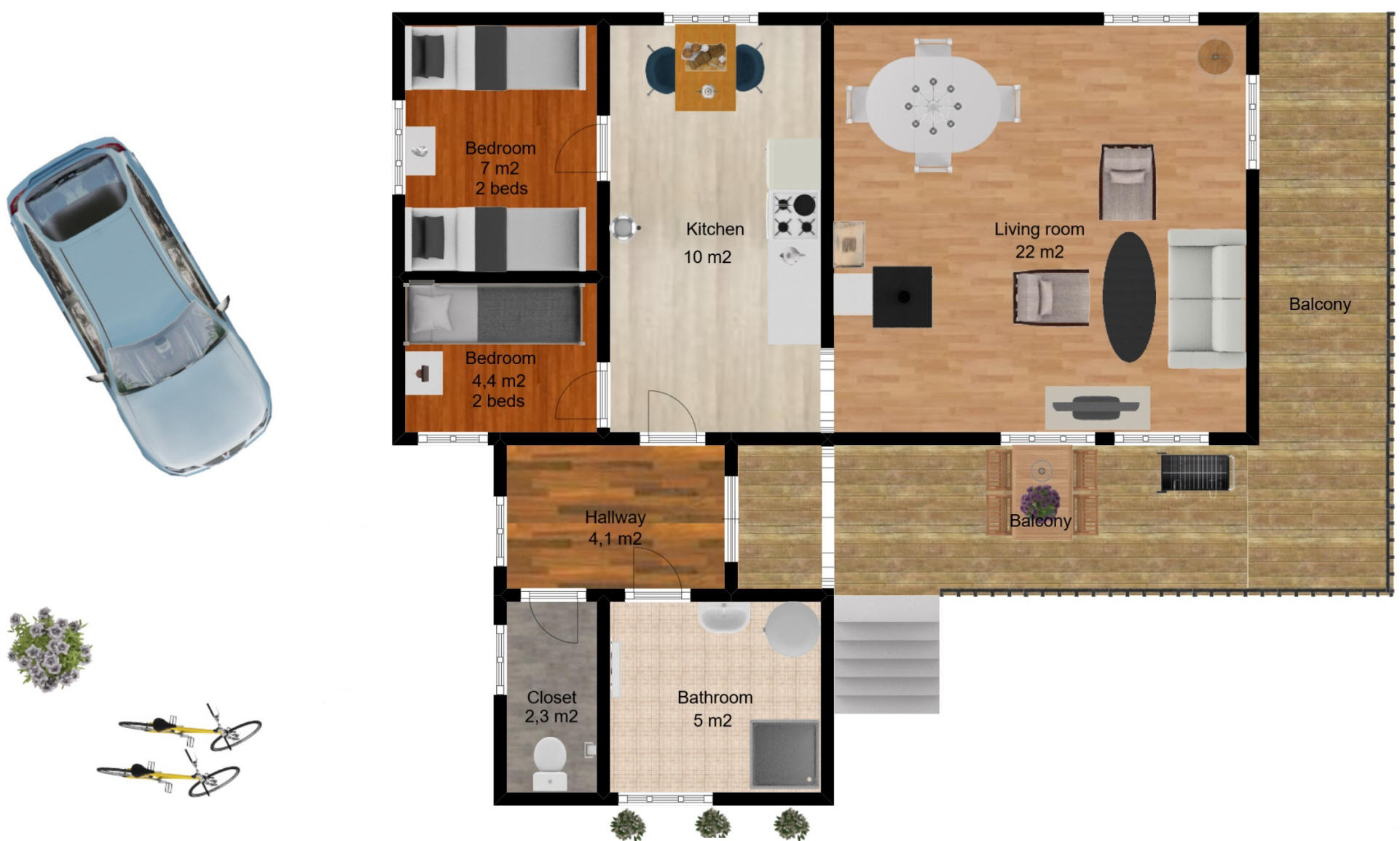 Floorplan Langnesset